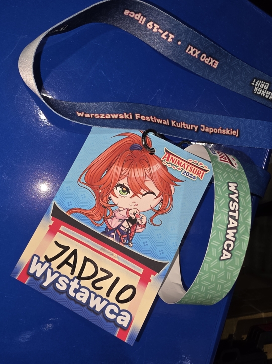 Jadzio na konwencie Animatsuri 2026 Warszawa