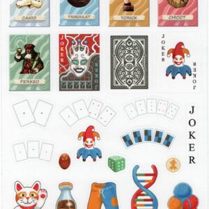 Balatro Joker arkusz naklejek v10
