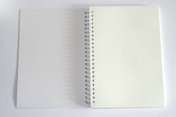 Dark Cacao Mural Notebook Open