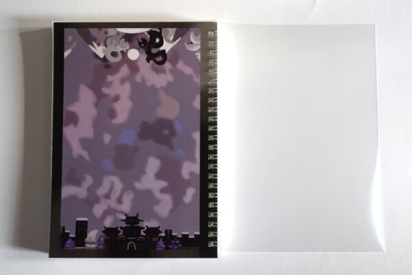 Dark Cacao Mural Notebook Closed