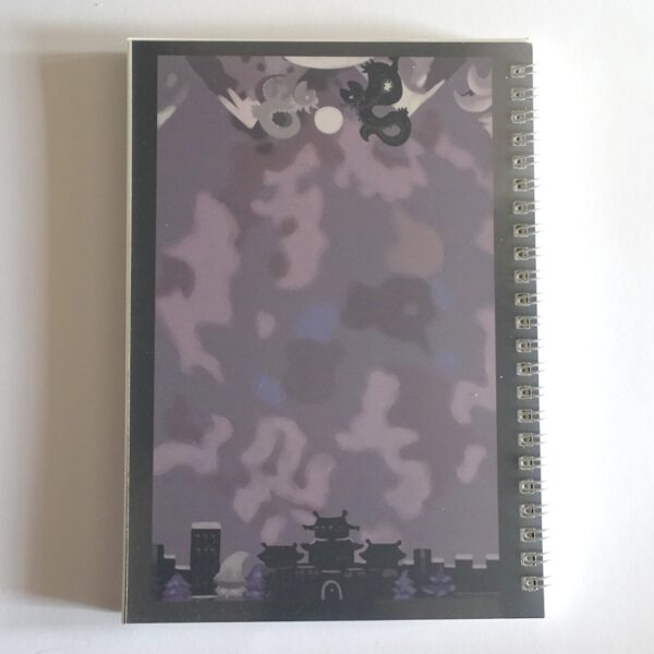 Dark Cacao Mural Notebook Closed v2