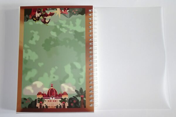 Hollyberry Mural Notebook Closed