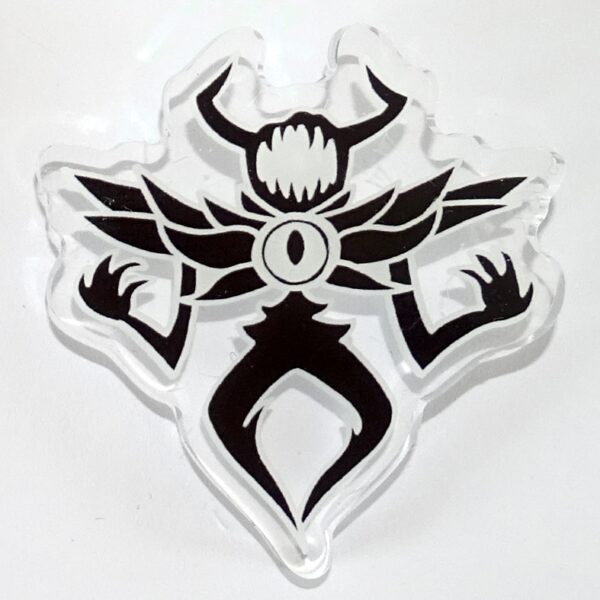 Roaring Knight pin