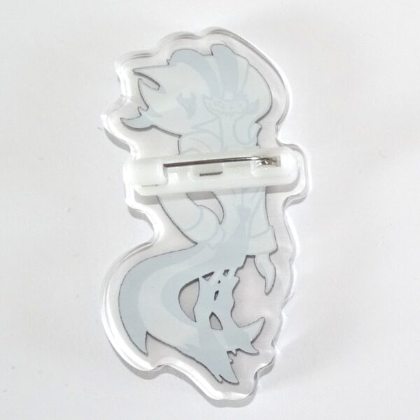 Asmodeus pin back