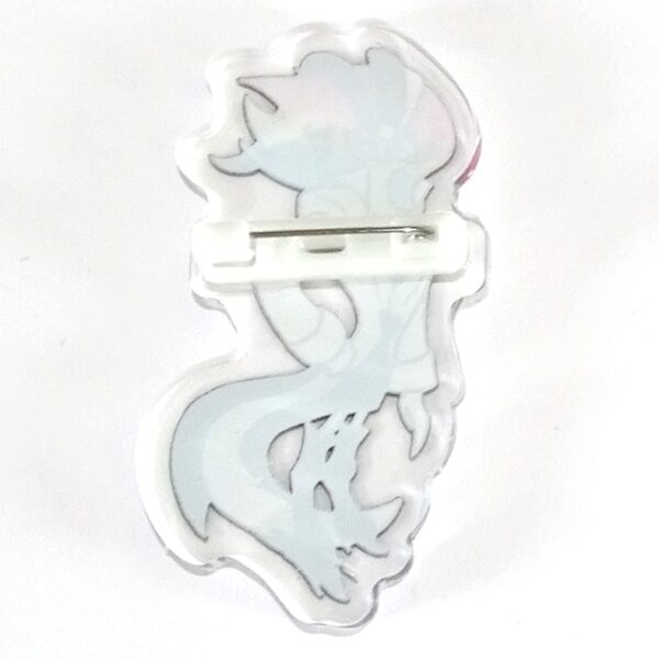 Asmodeus Pride pin back
