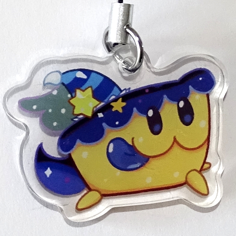 Moonlight Cake Hound Keychain
