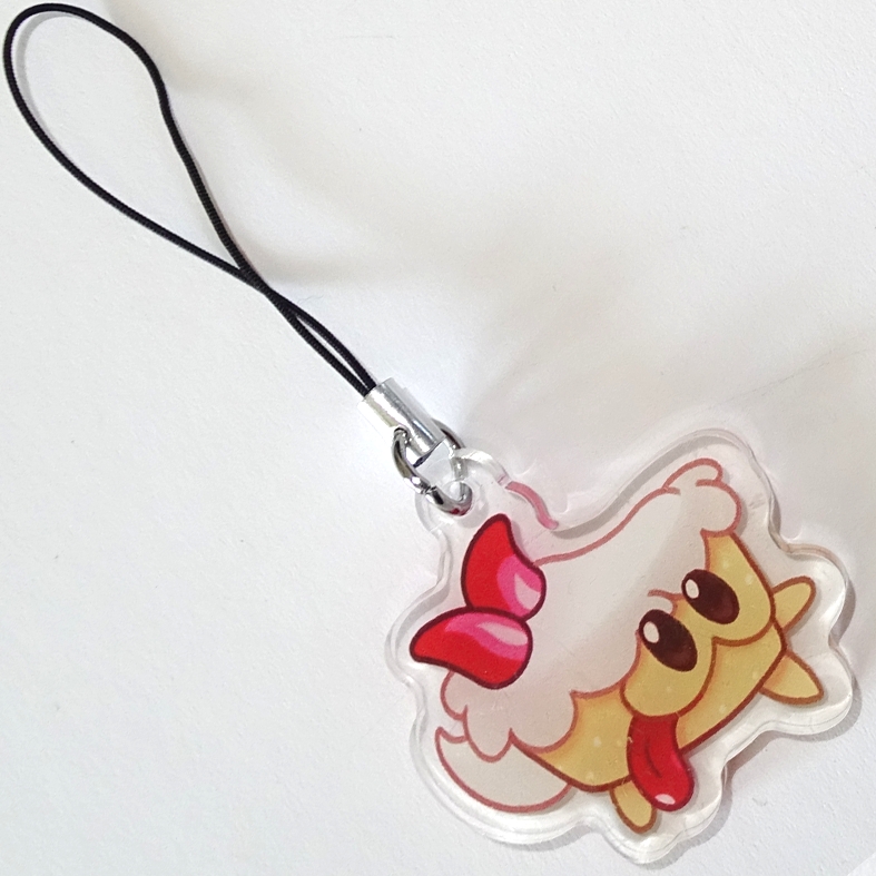 Cake Hound Keychain v2